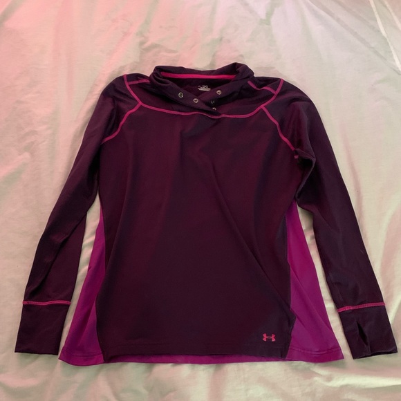 Under Armour Tops - Under Armour Coldgear Long Sleeve Tee Women’s Size XL